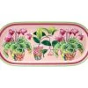 Gabby Malpas Jardin Platter 25x11.5cm Cyclamen Gift Boxed