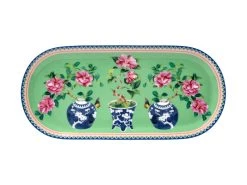 Gabby Malpas Jardin Platter 25x11.5cm Camelia Gift Boxed
