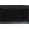 Caviar Black Rectangle Platter 34.5x19.5cm