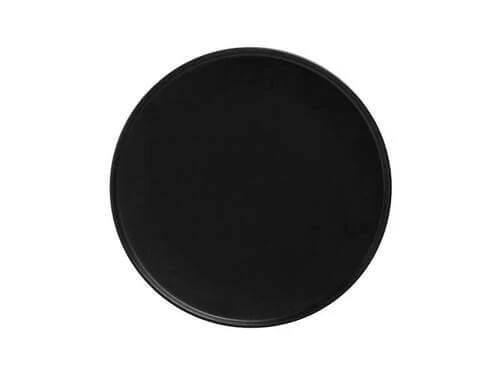 Caviar Black High Rim Plate 21cm 1 Caviar Black High Rim Plate 21cm