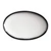 Caviar Granite Oval Plate 25x16cm