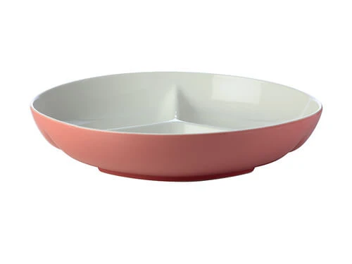 Mezze Divided Platter 32cm Coral Gift Boxed 1 Mezze Divided Platter 32cm Coral Gift Boxed