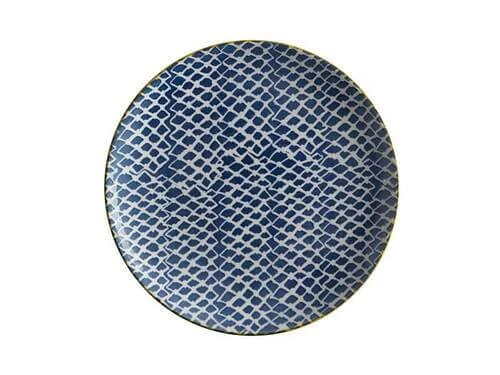 Laguna Plate 20cm Woven Blue 1 Laguna Plate 20cm Woven Blue