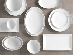 Caviar White Oval Plate 30x22cm -Maxwell & Williams store caviar 1 3