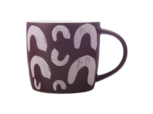Macaroni Mug 440ML Purple 1 Macaroni Mug 440ML Purple