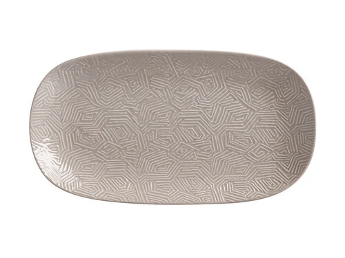 Dune Oblong Platter 33x18cm Taupe Gift Boxed 1 Dune Oblong Platter 33x18cm Taupe Gift Boxed
