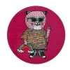 Mulga The Artist Ceramic Round Coaster 10.5cm Cat