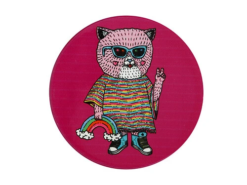Mulga The Artist Ceramic Round Coaster 10.5cm Cat 1 Mulga The Artist Ceramic Round Coaster 10.5cm Cat
