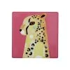 Pete Cromer Wildlife Ceramic Square Coaster 9.5cm Cheetah