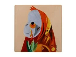 Pete Cromer Wildlife Ceramic Square Coaster 9.5cm Orangutan 5 Pete Cromer Wildlife Ceramic Square Coaster 9.5cm Orangutan -Maxwell & Williams store du0226 2