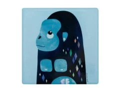 Pete Cromer Wildlife Ceramic Square Coaster 9.5cm Gorilla -Maxwell & Williams store du0232 2