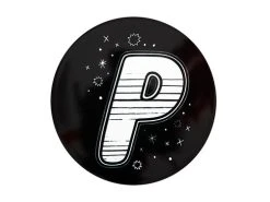 The Letterettes Ceramic Round Coaster 10.5cm P Gift Boxed""