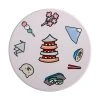 Megan McKean Cities Ceramic Round Coaster 10.5cm Tokyo