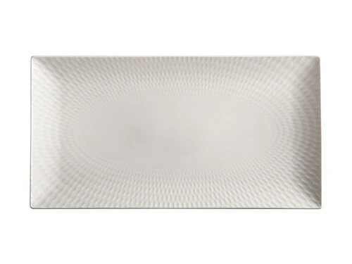 White Basics Diamonds Rectangular Platter 35x19cm Gift Boxed 1 White Basics Diamonds Rectangular Platter 35x19cm Gift Boxed