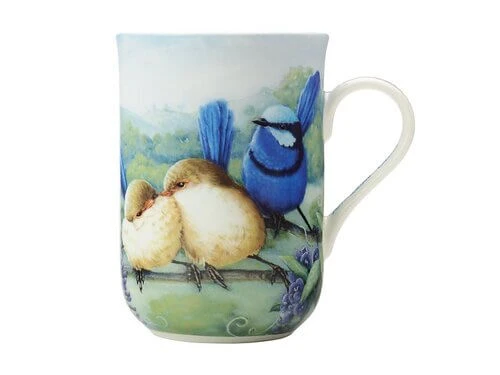 Birds Of Australia 10 Year Anniversary Mug 300ML Splendid Fairy-wren 1 Birds Of Australia 10 Year Anniversary Mug 300ML Splendid Fairy-wren