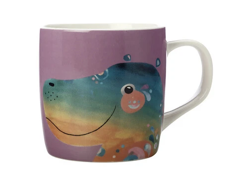 Pete Cromer Wildlife Mug 375ML Hippo Gift Boxed 1 Pete Cromer Wildlife Mug 375ML Hippo Gift Boxed