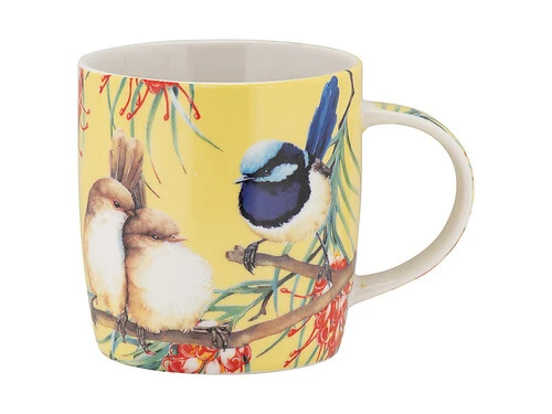 Katherine Castle Bird Talk Mug 370ML Superb Fairy-wrens Gift Boxed 1 Katherine Castle Bird Talk Mug 370ML Superb Fairy-wrens Gift Boxed
