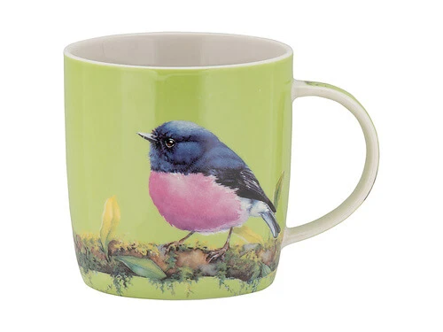 Katherine Castle Bird Talk Mug 370ML Pink Robins Gift Boxed 1 Katherine Castle Bird Talk Mug 370ML Pink Robins Gift Boxed