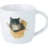 Marc Martin Feline Friends Mug 400ML Cat In A Box Gift Boxed