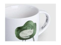 Marc Martin Feline Friends Mug 400ML One Eye Open Gift Boxed -Maxwell & Williams store dx1217 a1