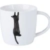 Marc Martin Feline Friends Mug 400ML Just Hanging On Gift Boxed
