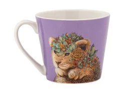 Marini Ferlazzo Wild Planet Mug 370ML Lion Gift Boxed 5 Marini Ferlazzo Wild Planet Mug 370ML Lion Gift Boxed -Maxwell & Williams store dx1281 side