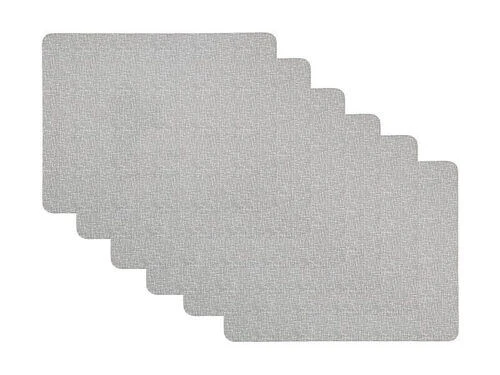 Flax Placemat Set Of 6 34x26.5cm 2 Flax Placemat Set Of 6 34x26.5cm - Image 2