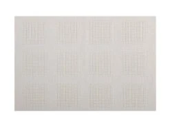 Placemat 45x30cm White Squares