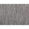 Placemat Lurex 45x30cm Grey Stripe