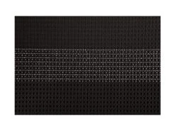 Table Accents Woven Lurex Placemat 45x30cm Black