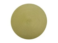 Table Accents Round Placemat 38cm Olive
