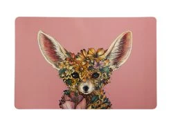 Marini Ferlazzo Wild Planet Placemat 43.5x28.5cm Fennec Fox