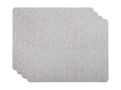 Ripple Cork Back Placemat 34x26.5cm Set Of 4 Gift Boxed