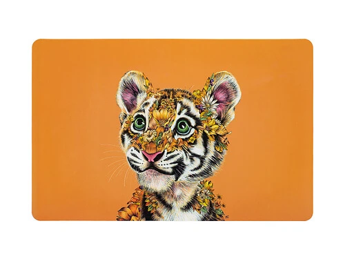 Marini Ferlazzo Wild Planet Placemat 43.5x28.5cm Tiger 1 Marini Ferlazzo Wild Planet Placemat 43.5x28.5cm Tiger