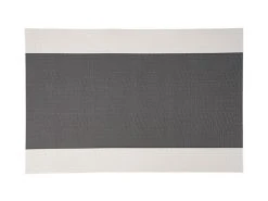 Table Accents Placemat 45x30cm White Grey