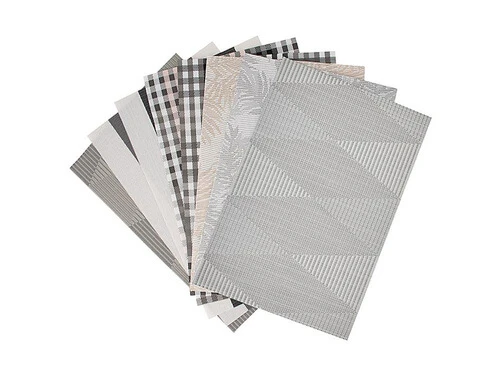 Table Accents Placemat 45x30cm Diamond Grey White 2 Table Accents Placemat 45x30cm Diamond Grey White - Image 2