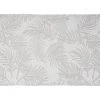 Table Accents Placemat 45x30cm Frond Silver White