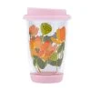 Royal Botanic Gardens Victoria Lotus Double Wall Glass Mug 380ML Pink Gift Boxed
