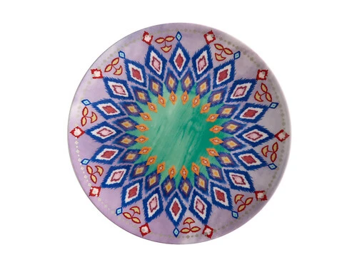 Teas & C's Zanzibar Coupe Plate 19.5cm Diamonds Gift Boxed 1 Teas & C's Zanzibar Coupe Plate 19.5cm Diamonds Gift Boxed