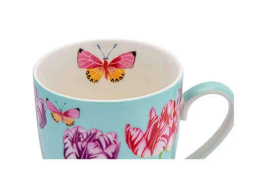 Gabby Malpas Posey Mug & Coaster Set Tulip Love Gift Boxed 2 Gabby Malpas Posey Mug & Coaster Set Tulip Love Gift Boxed - Image 2
