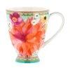 Teas & C's Dahlia Daze Footed Mug 300ML Sky Gift Boxed