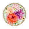 Teas & C's Dahlia Daze Coupe Plate 19.5cm Sky Gift Boxed