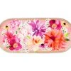 Teas & C's Dahlia Daze Platter 33x15cm Pink Gift Boxed