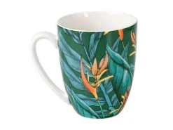 The Blck Pen Night Garden Coupe Mug 420ML Foliage -Maxwell & Williams store ii0098 side