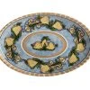 Ceramica Salerno Oval Platter 40x26cm Pears