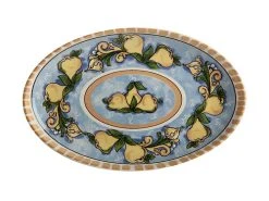 Ceramica Salerno Oval Platter 40x26cm Pears