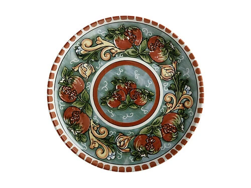 Ceramica Salerno Round Platter 36cm Pomegranates 1 Ceramica Salerno Round Platter 36cm Pomegranates