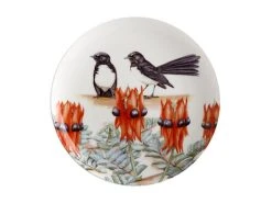 Royal Botanic Gardens Victoria Garden Friends Plate 20cm Willy Wagtail Gift Boxed