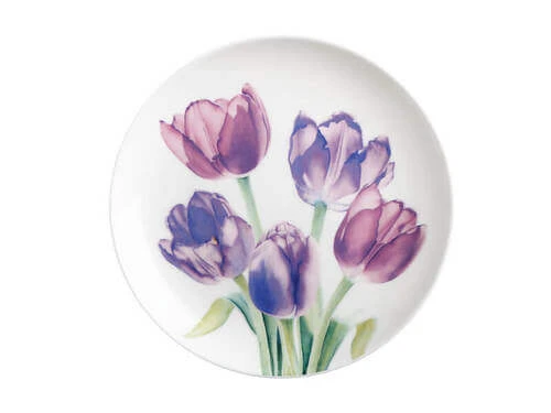 Katherine Castle Floriade Plate 20cm Tulips Gift Boxed 2 Katherine Castle Floriade Plate 20cm Tulips Gift Boxed - Image 2