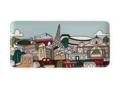 Megan McKean Cities Rectangular Plate 25x12cm Melbourne Gift Boxed -Maxwell & Williams store kl0040 2